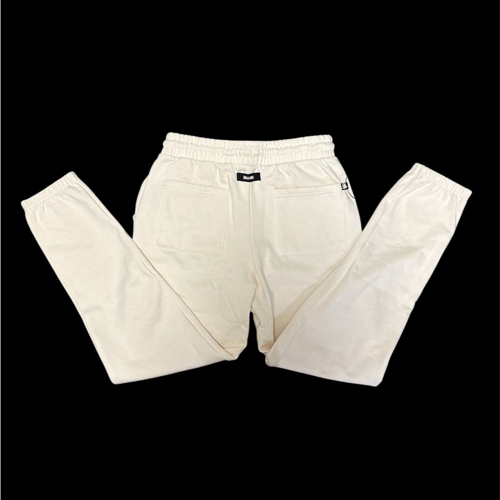 Ananke Light Cream Drawstring Joggers Size:S unisex
